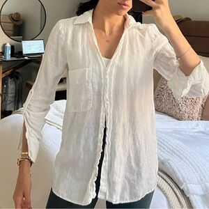 Zara linen shirt worn once